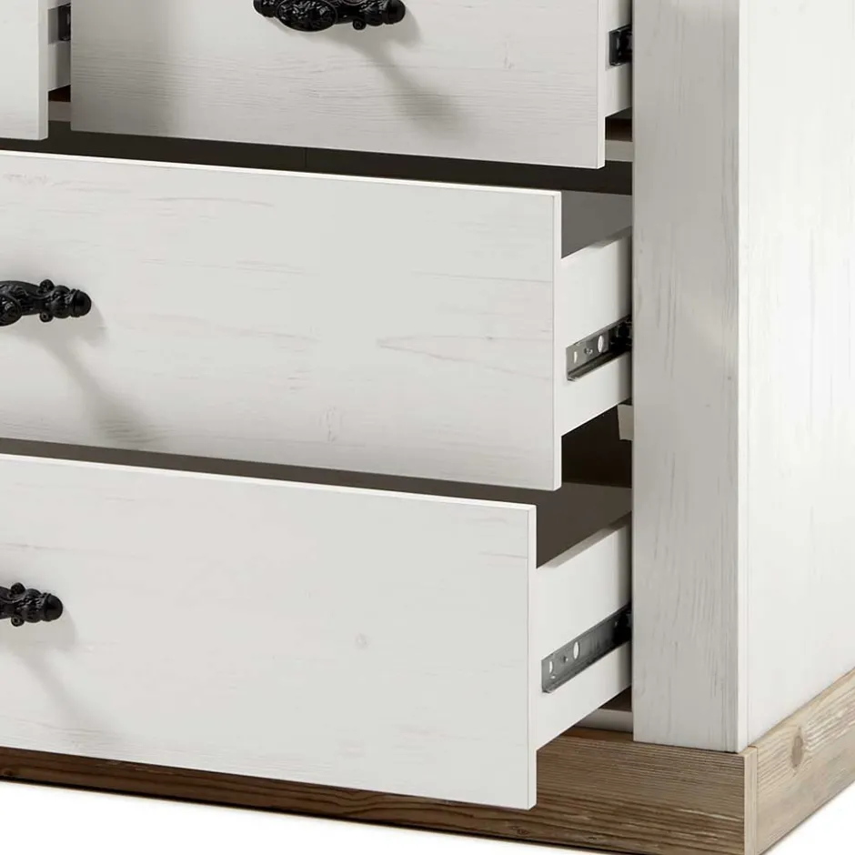 Wohnen Einrichtung Diele Möbel Kombi - Nedita (vierteilig)