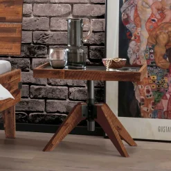 Wohnen Einzelbett Bett aus Massivholz Akazie - Cuatro