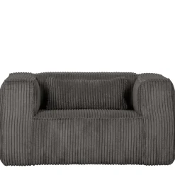 Wohnen Einzelsessel in Dunkelgrau Cord Ribcord - Jailen