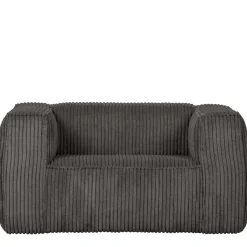 Wohnen Einzelsessel in Dunkelgrau Cord Ribcord - Jailen