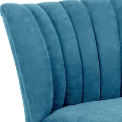 Einzelsessel in Petrol Blau - Posadas^Wohnen Outlet