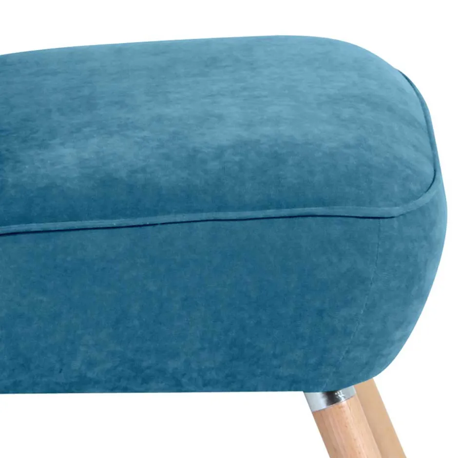 Einzelsessel in Petrol Blau - Posadas^Wohnen Outlet