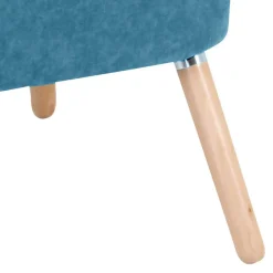 Einzelsessel in Petrol Blau - Posadas^Wohnen Outlet