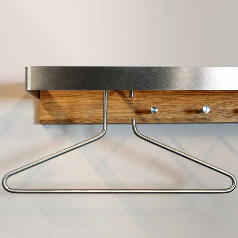 Elegante Hängegarderobe aus Eichenholz - Skowera^Wohnen Online