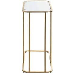 Eleganter Anstelltisch mit klarer Glasplatte - Finnca^Wohnen