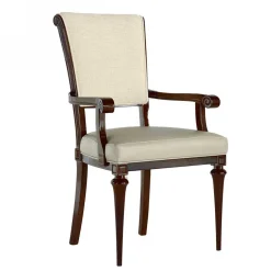 Eleganter Armlehnenstuhl im klassischen Stil - Crenada^Wohnen Discount