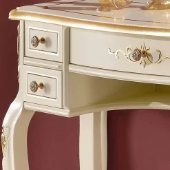 Wohnen Eleganter Barock Konsoltisch mit fünf Schubladen - Iviada