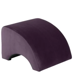 Wohnen Eleganter Hocker in Dunkellila - Ignacio