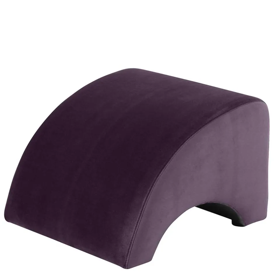 Wohnen Eleganter Hocker in Dunkellila - Ignacio