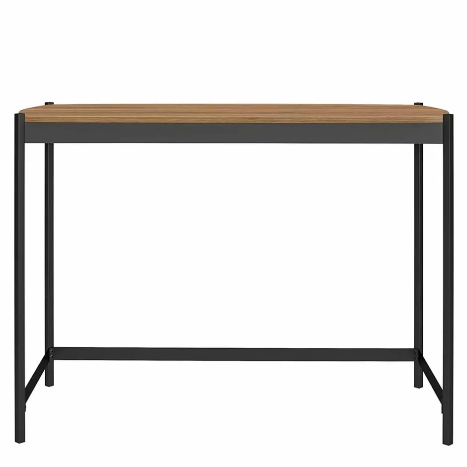 Wohnen Eleganter Schreibtisch in Walnuss Optik - Rondja