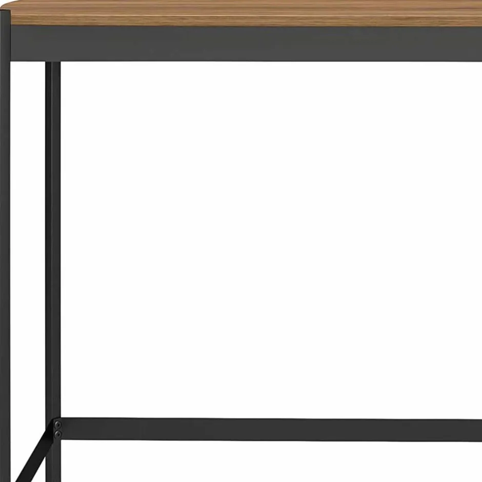 Wohnen Eleganter Schreibtisch in Walnuss Optik - Rondja