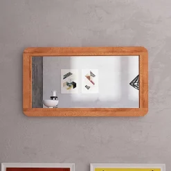 Eleganter Spiegel mit Holzrahmen - Junola^Wohnen Sale