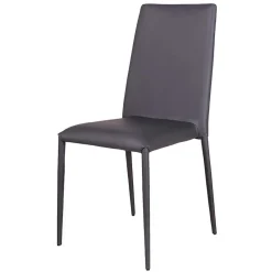 Wohnen Eleganter Stuhl Giant aus Kunstleder (4er Set)