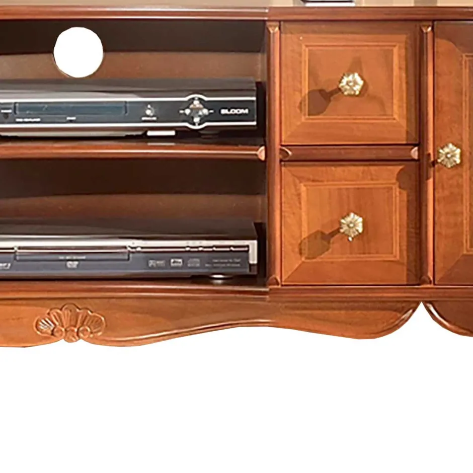 Wohnen Eleganter TV Unterschrank in italienischem Design - Venerdina