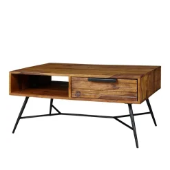 Eleganter Wohnzimmer Tisch mit Schublade - Dicna^Wohnen Discount