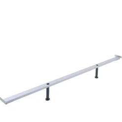 Wohnen Elegantes Holzbett aus geölter Wildeiche - Mathan