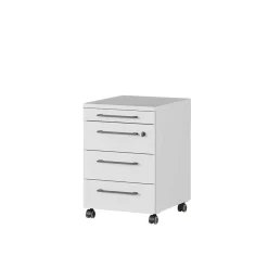 Wohnen Elektrisch verstellbarer Bürotisch im Set - Hanrah (zweiteilig)