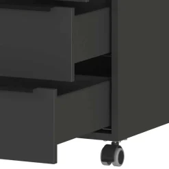 Wohnen Elektrisch verstellbarer Bürotisch & Rollcontainer - Tila (zweiteilig)