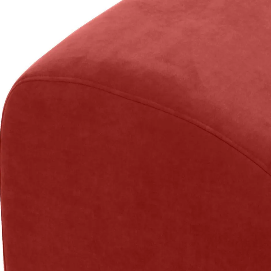 Wohnen Entspannungssessel in Terracotta Velours - Vacance