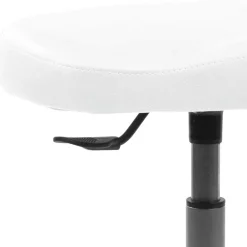 Wohnen Ergonomischer Arbeitshocker in Weiß - Celesko