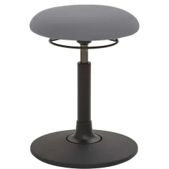 Wohnen Ergonomischer Arbeitshocker in Grau - Asten