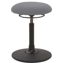 Wohnen Ergonomischer Arbeitshocker in Grau - Asten