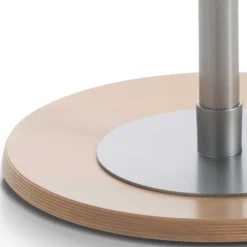 Kinder Wohnen Ergonomischer Büro Kunstlederhocker in Hellgrün - Simpra