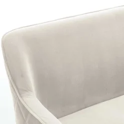 Essbank in Cremeweiß mit Schwarz - Tamba^Wohnen Clearance