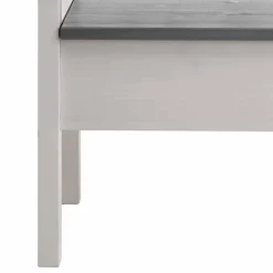 Wohnen Essbank Yoan in Weiß Grau