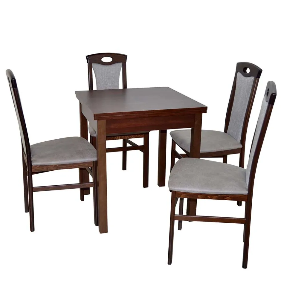 Wohnen Essgruppe für die Küche als Set - Lardosia (fünfteilig)