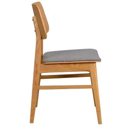 Wohnen Essgruppe in Eiche & Hellgrau - Nineo (siebenteilig)