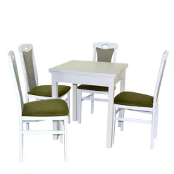 Essgruppe in Weiß & Grün - Algarvo (fünfteilig)^Wohnen Best