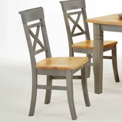 Wohnen Essgruppe Jytte in Grau Kiefer (fünfteilig)