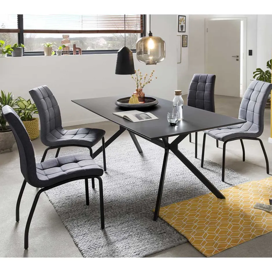 Wohnen Essplatz Essgruppe für vier Personen - Thomas (fünfteilig)