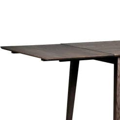 Wohnen Esstisch & 6 schwarze Stühle - Flints (siebenteilig)