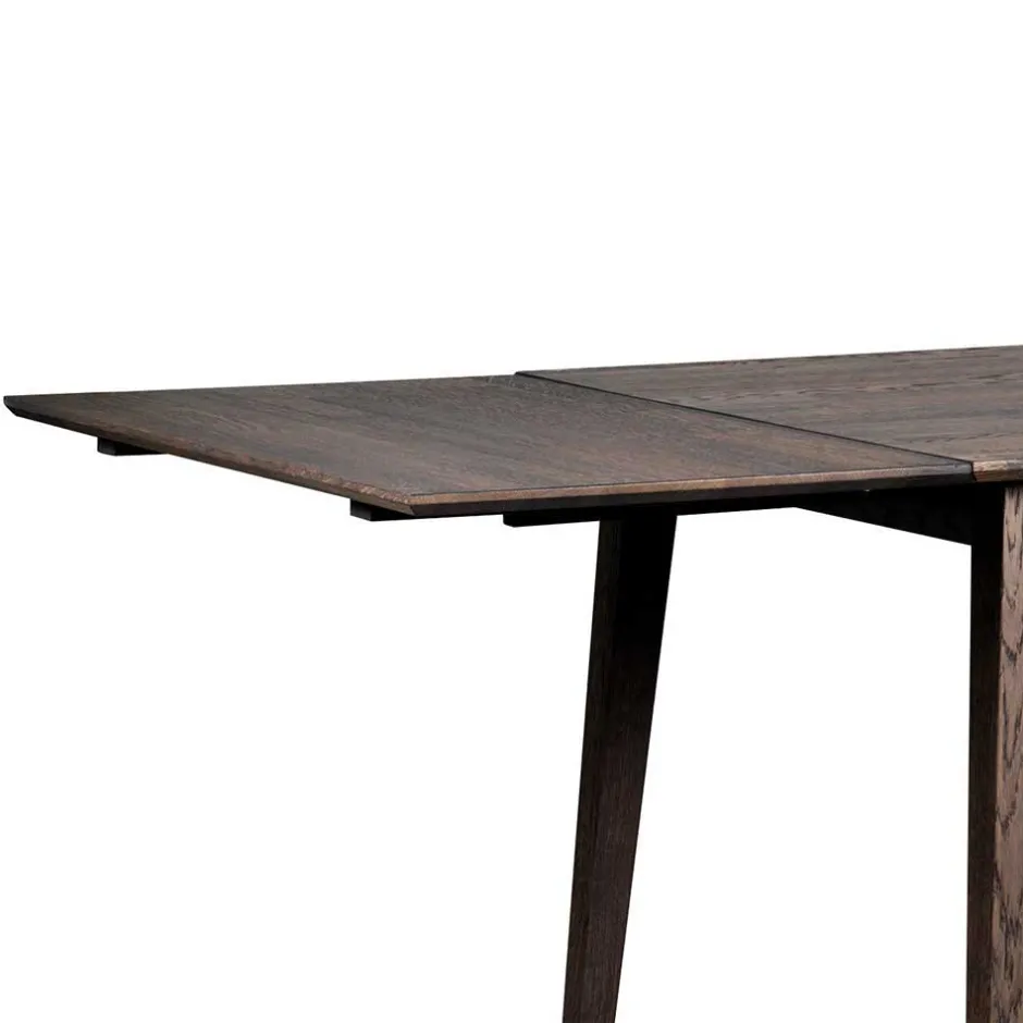 Wohnen Esstisch & 6 schwarze Stühle - Flints (siebenteilig)