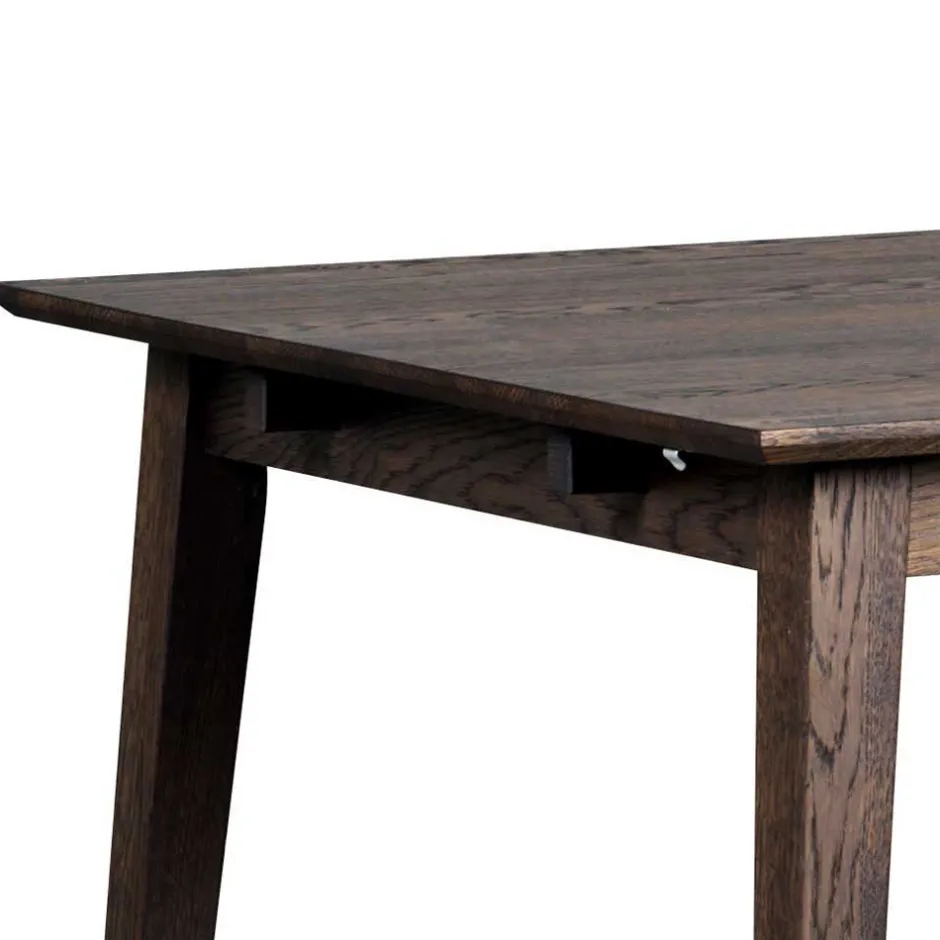 Wohnen Esstisch & 6 schwarze Stühle - Flints (siebenteilig)