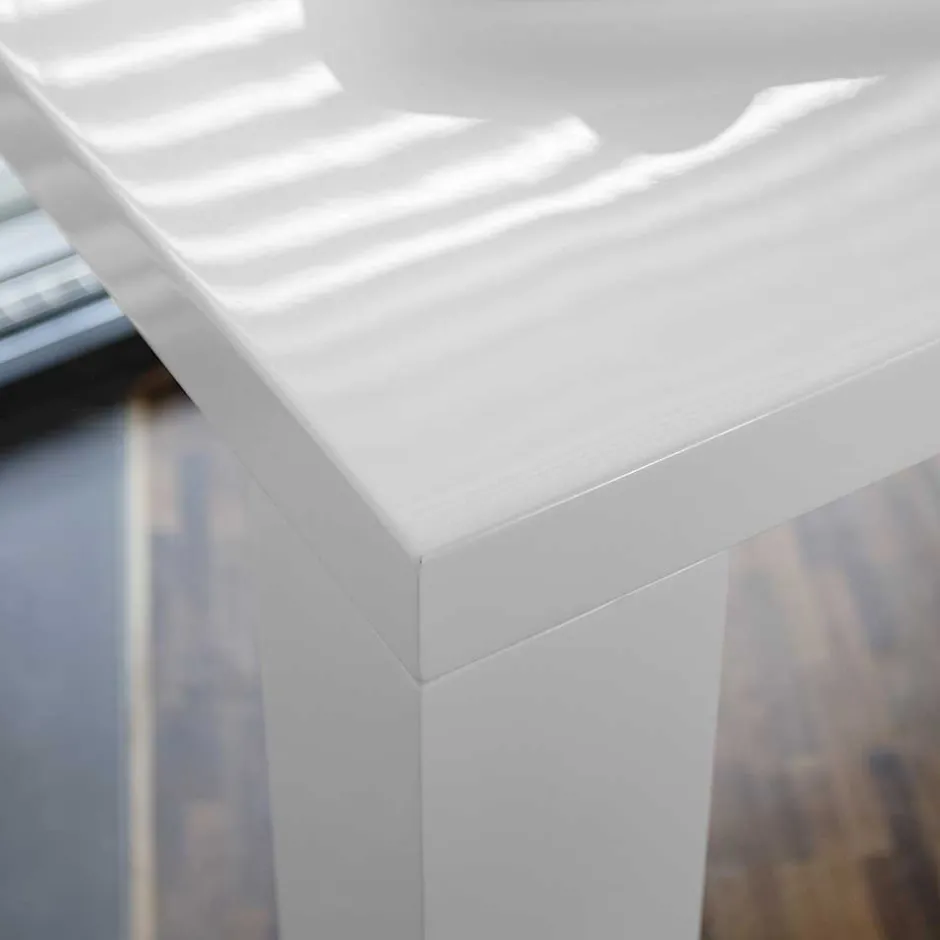 Esstisch & Drehstühle in Weiß - Fascinationa (fünfteilig)^Wohnen Discount