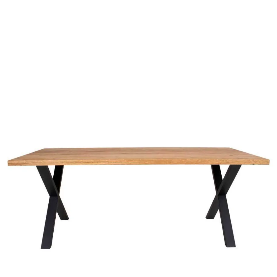 Esstisch & Kunstleder Armlehnstühle - Jimma (siebenteilig)^Wohnen Discount