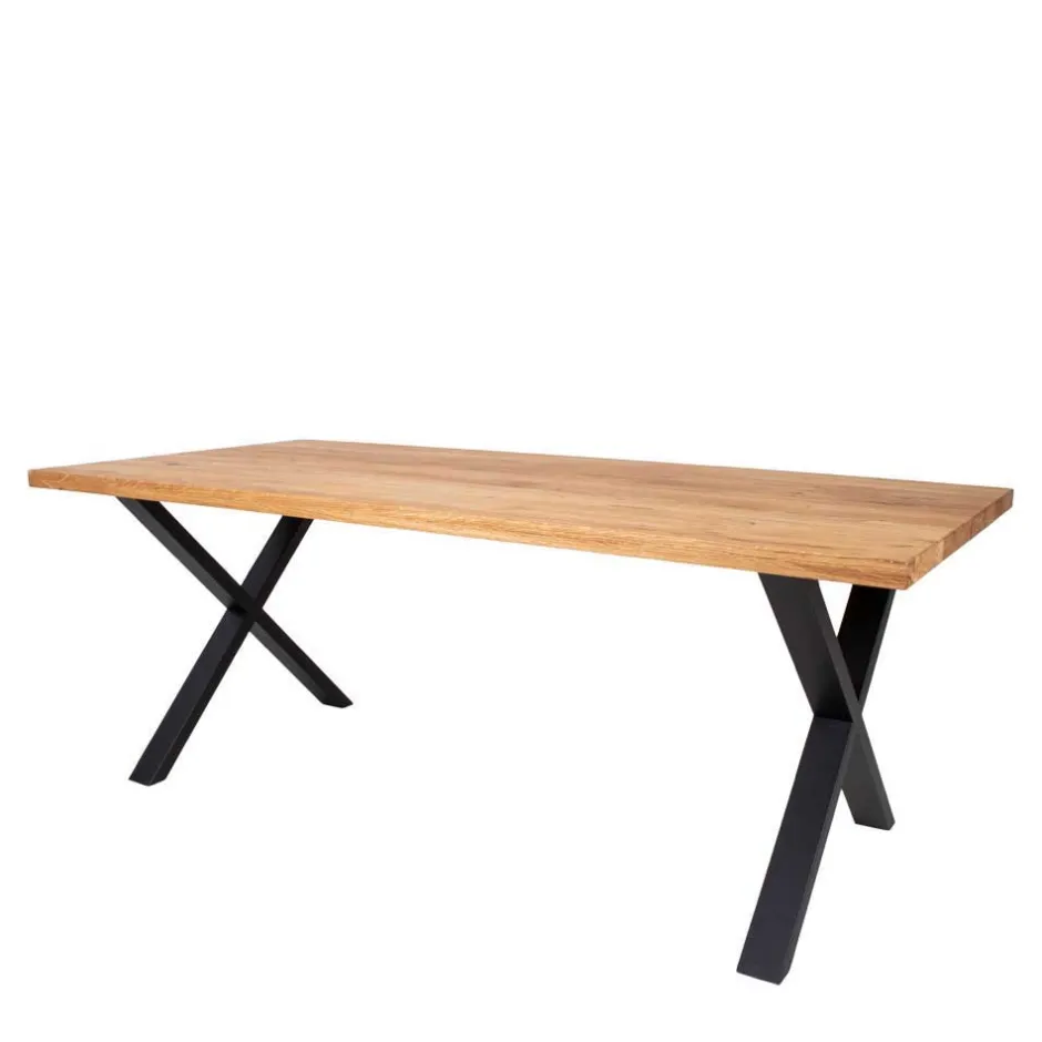 Esstisch & Kunstleder Armlehnstühle - Jimma (siebenteilig)^Wohnen Discount