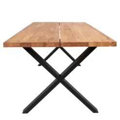 Esstisch & Kunstleder Armlehnstühle - Jimma (siebenteilig)^Wohnen Discount