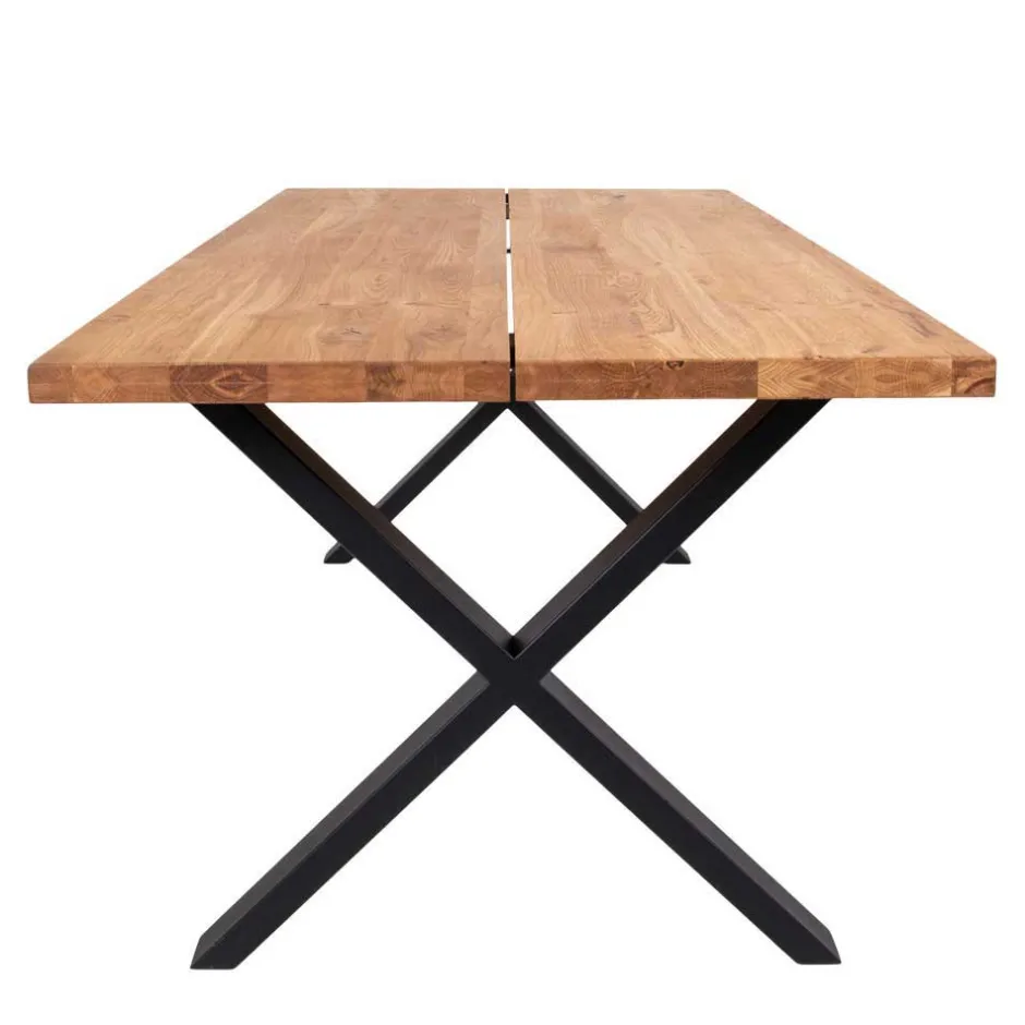 Esstisch & Kunstleder Armlehnstühle - Jimma (siebenteilig)^Wohnen Discount