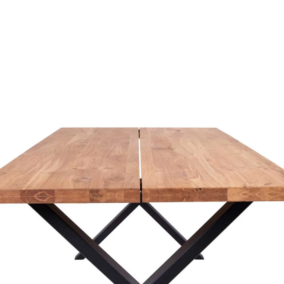 Esstisch & Kunstleder Armlehnstühle - Jimma (siebenteilig)^Wohnen Discount