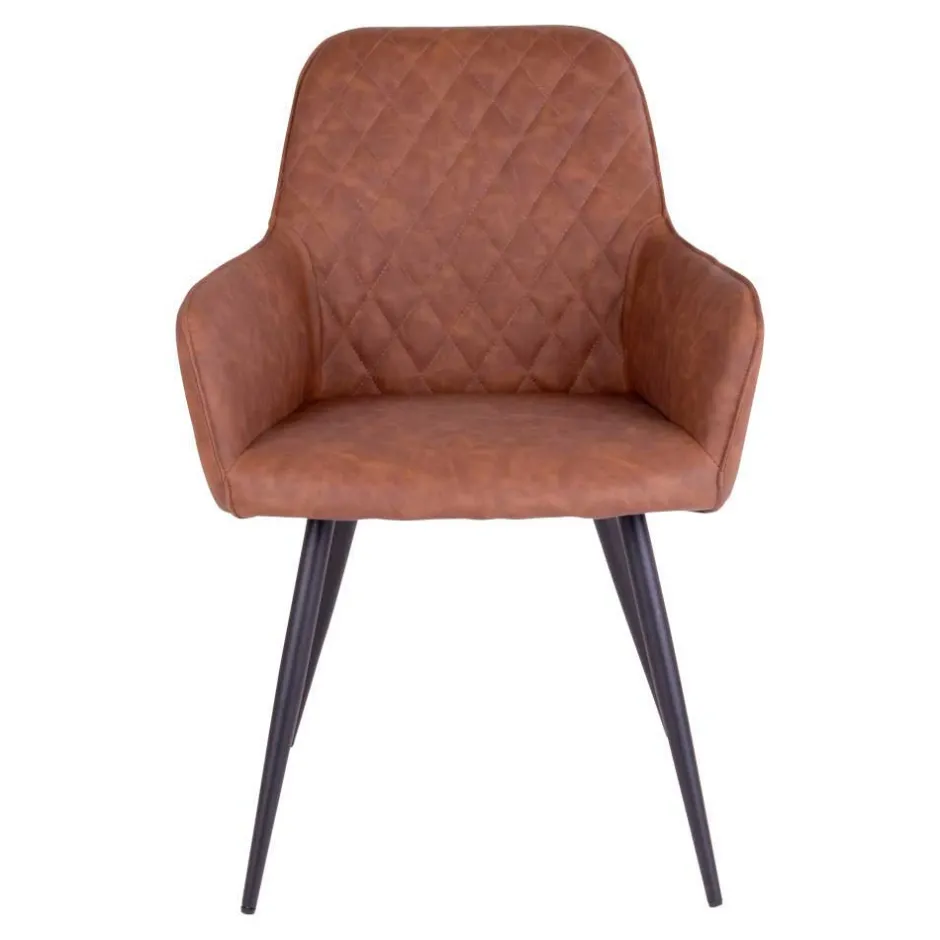 Esstisch & Kunstleder Armlehnstühle - Jimma (siebenteilig)^Wohnen Discount