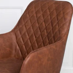 Esstisch & Kunstleder Armlehnstühle - Jimma (siebenteilig)^Wohnen Discount