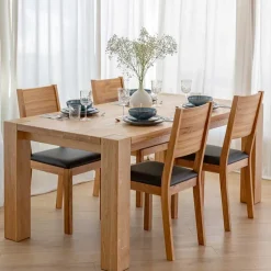 Esstisch aus geöltem Eiche Massivholz - Algera^Wohnen Hot