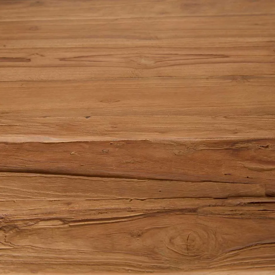 Wohnen Esstisch aus recyceltem Holz Teak - Rumana