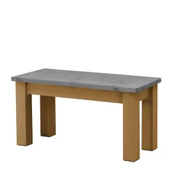 Esstisch Bank in Grau & Laugenfarbig - Adrano^Wohnen Best