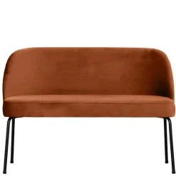 Esstisch Bank in Rost Braun Samt - Feliz^Wohnen Sale