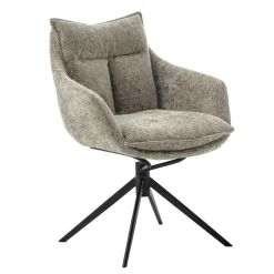 Wohnen Esstisch Drehstuhl mit Schwingfunktion - Combrit (2er Set)